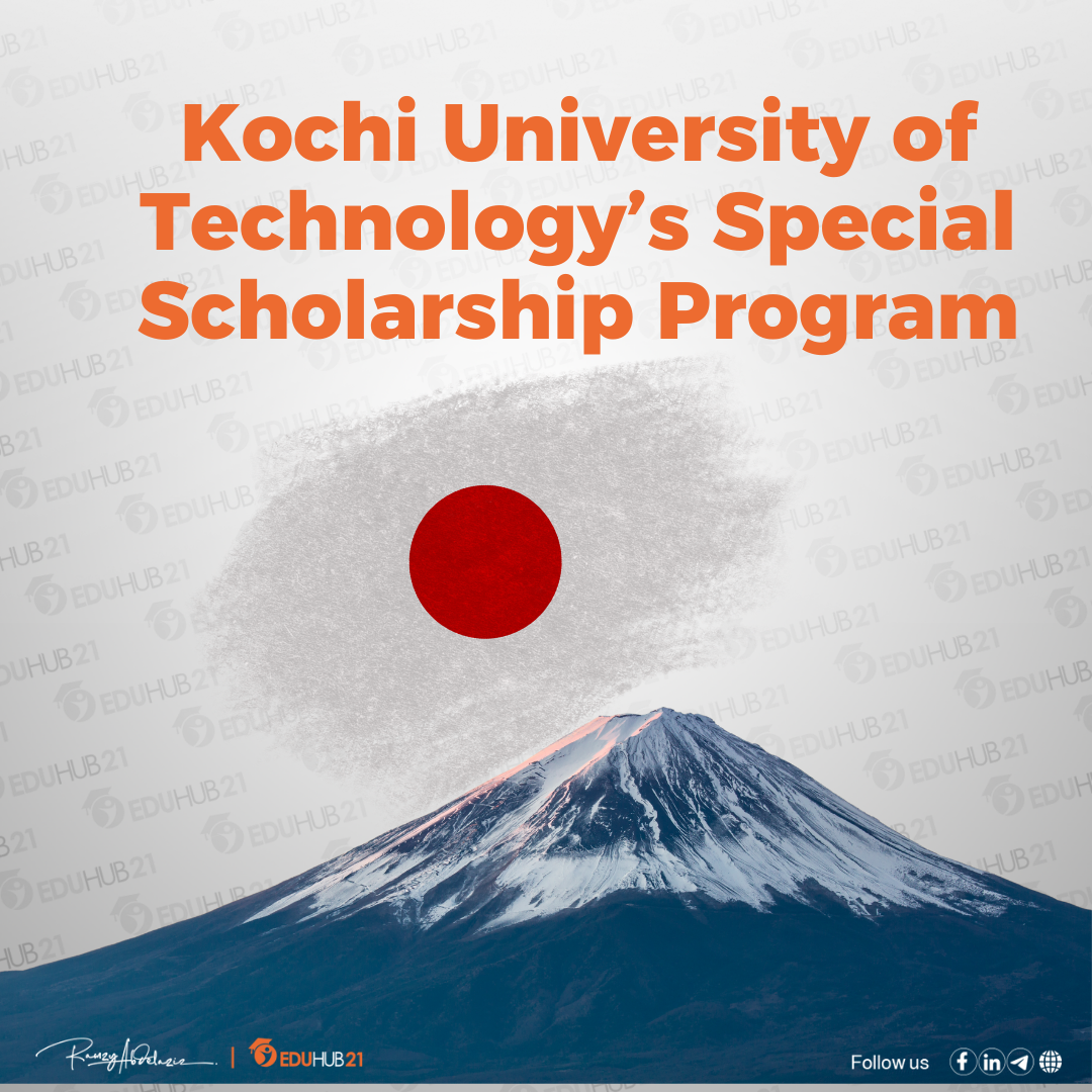 Fully Funded PhD Scholarship at Kochi University of Technology in Japan 2026