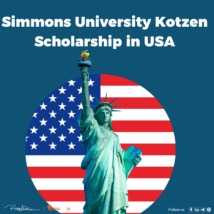 Simmons University Kotzen Scholarship in USA