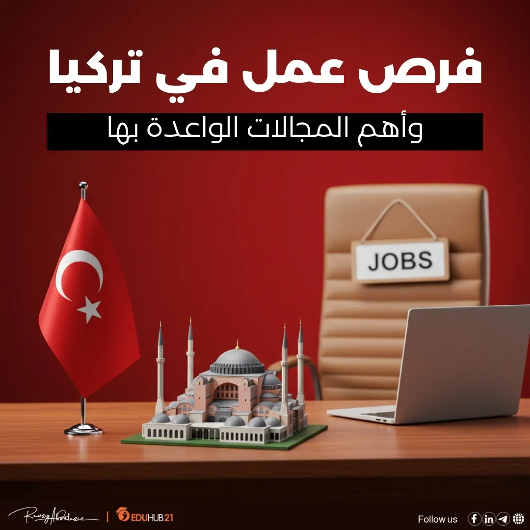 فرص عمل في تركيا وأهم المجالات الواعدة بها