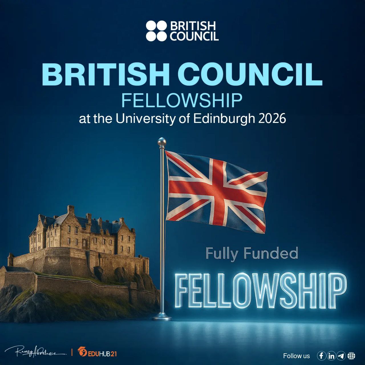 Fully Funded British Council Fellowship at the University of Edinburgh 2026